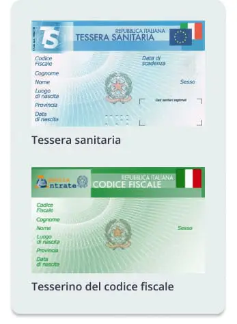 Immagine Fronte e Retro della CNS e della CIE