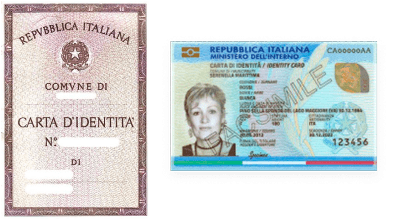 Carta di indentità cartacea o elettronica