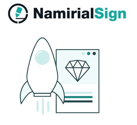 Logo del servizio di Namirial Sign
